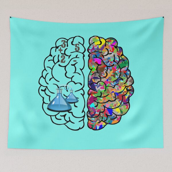 Item preview, Colorful brain math ,science and art  designed and sold by osamamohamad.