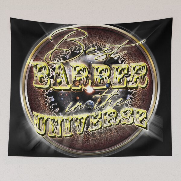Item preview, Best BARBER in the Universe designed and sold by Pablo Carlos Budassi.