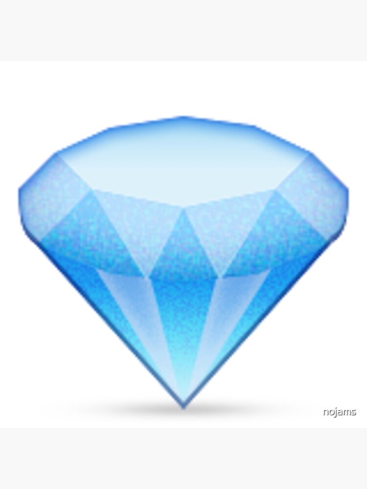 "Diamond Emoji" Photographic Print by nojams Redbubble