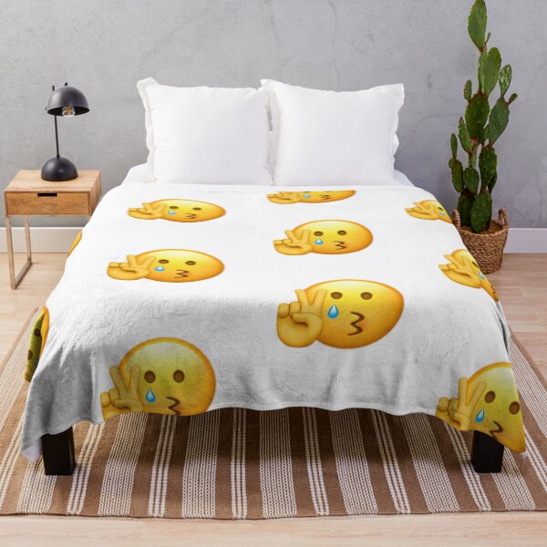 Item preview, Peace sign duck face emoji designed and sold by erinsdrawings.