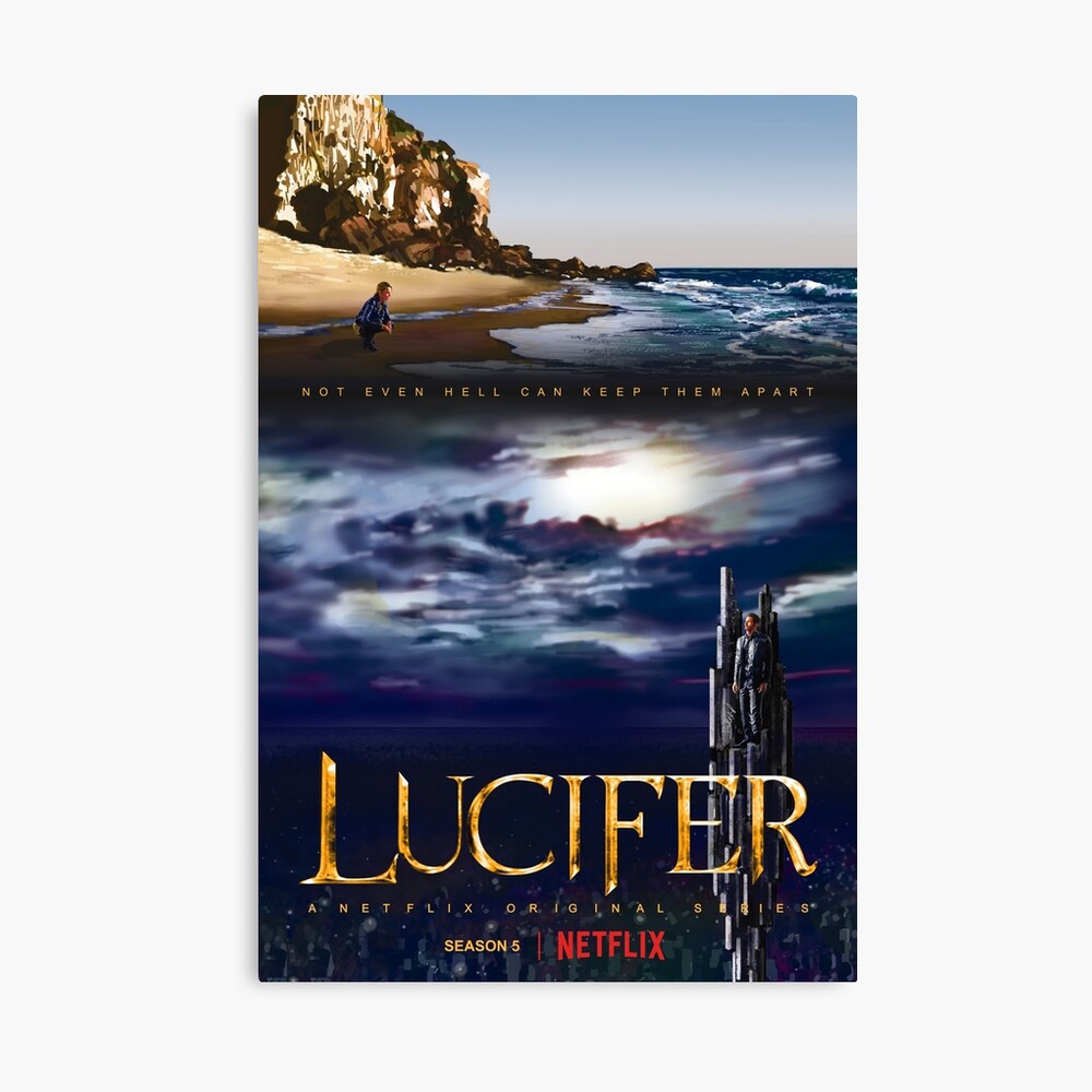 Lucifer Season 5 Malibu Hell Poster By Antarcticechoes Redbubble