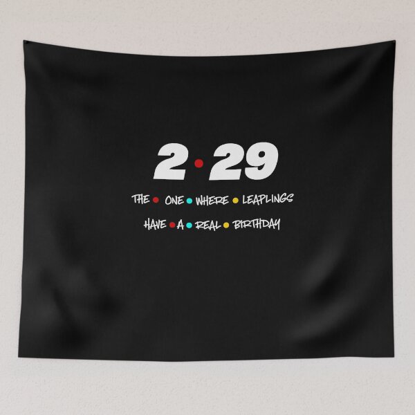 Item preview, Leap Year Birthday Gifts - 2 29 The One Where Leapllings Have A Real Birthday designed and sold by WUOdesigns.