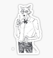 Beastars Legosi hand sign Sticker