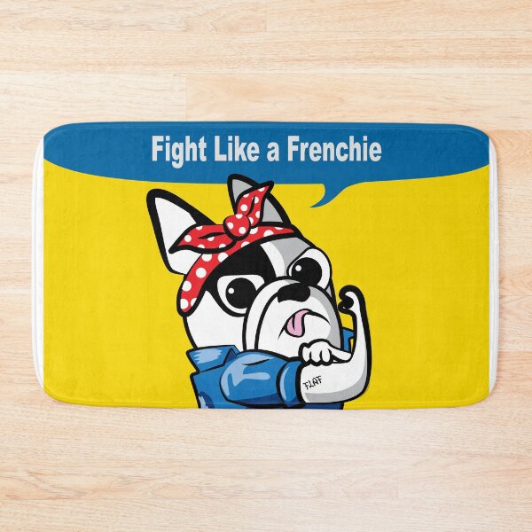 Item preview, FiFi the Tough Frenchie designed and sold by ArtisticBulldog.