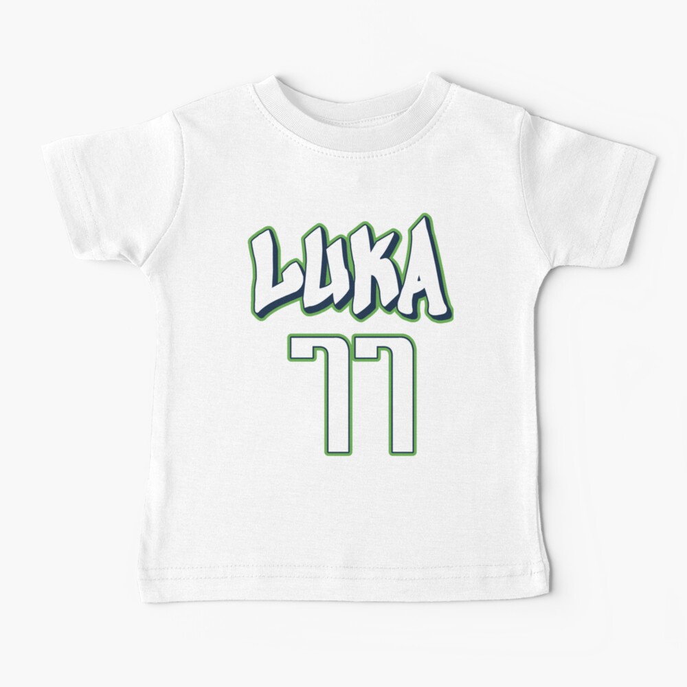Luka Doncic 77 City Jersey Baby T-Shirt