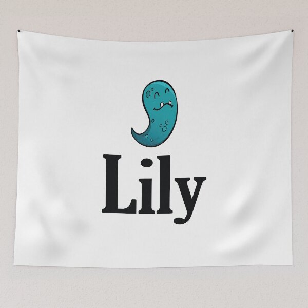 Item preview, Lily Cute Monster My Name Is Lily! designed and sold by ProjectX23.