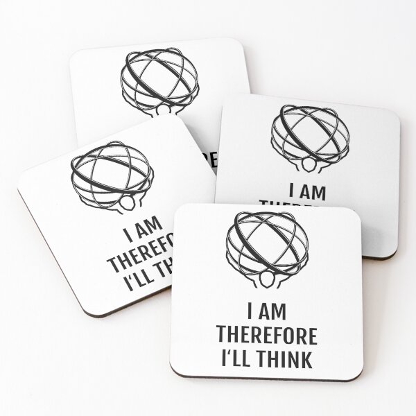Item preview, I am, therefore I'll think. ~ Ayn Rand designed and sold by IraPanyukova.