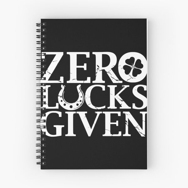 Item preview, Zero Lucks Given Patricks Day Lucky designed and sold by WanitaDesign.