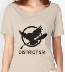District 9 3/4 Women's Relaxed Fit T-Shirt