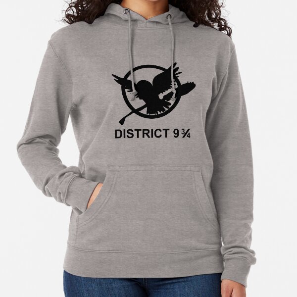 District 9 3/4 Lightweight Hoodie