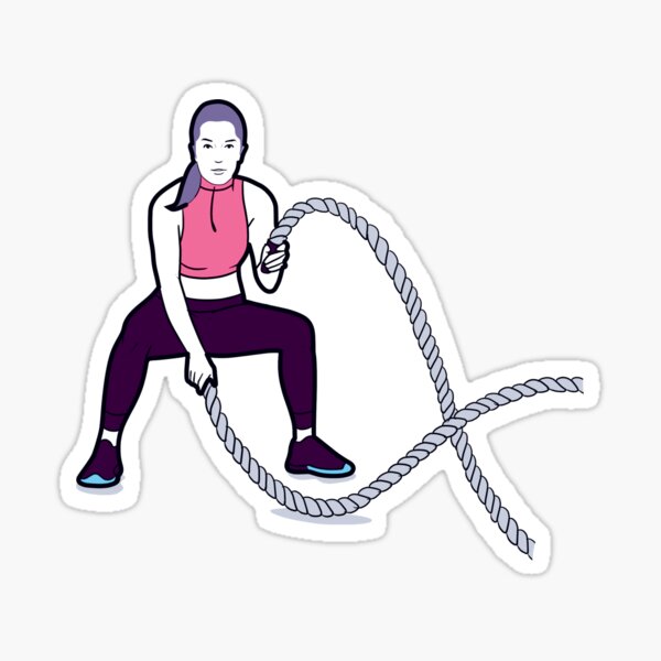 Battle Ropes Sticker