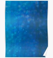 Sparkling Blue Poster