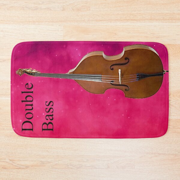 Item preview, Big Double Bass on Pink designed and sold by Havocgirl.