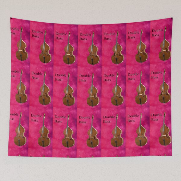 Item preview, Big Double Bass on Pink designed and sold by Havocgirl.