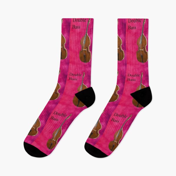 Item preview, Big Double Bass on Pink designed and sold by Havocgirl.