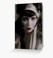 The Great Clara Bow Greeting Card