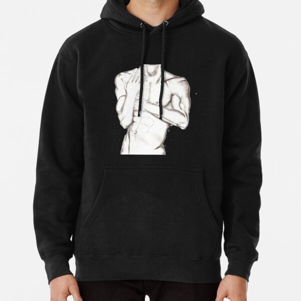 Male Torso Pullover Hoodie
