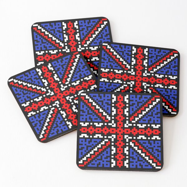 Item preview, United Kingdom Flag - Union Jack Crochet Design designed and sold by Wizzles Emporium.