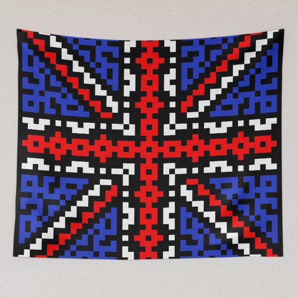 Item preview, United Kingdom Flag - Union Jack Crochet Design designed and sold by Wizzles Emporium.