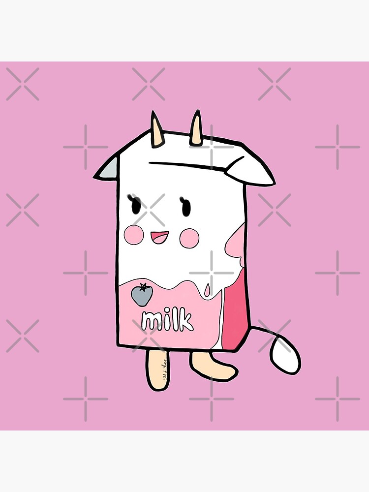 Cute Tokidoki Pink Milk Carton