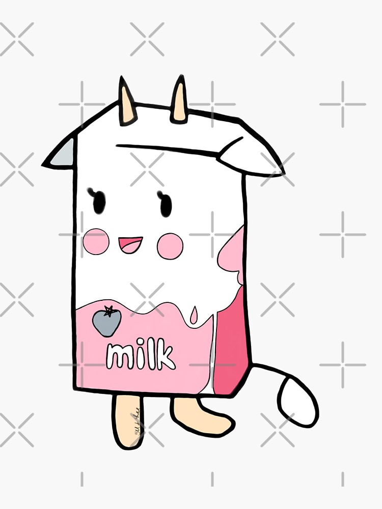 Cute Tokidoki Pink Milk Carton