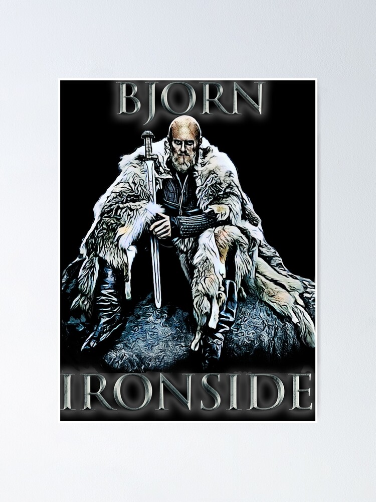 Bjorn Ironside / Ragnar Lothbrok / Vikings / Norway / Hand Drawn / Digital  Drawing / Wall Art / Picture / Print / Poster