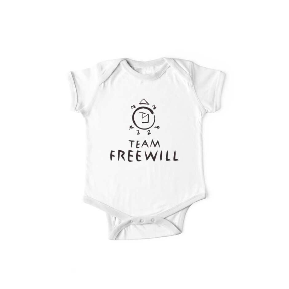 Team Freewill Baby One Piece By Lemon Skies Redbubble