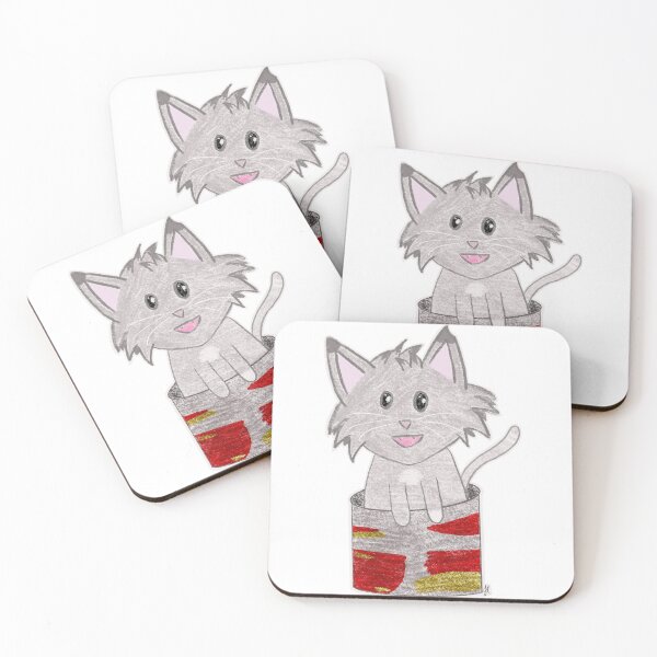 Item preview, Timmy the Tin Can Cat designed and sold by jesshinsberg.
