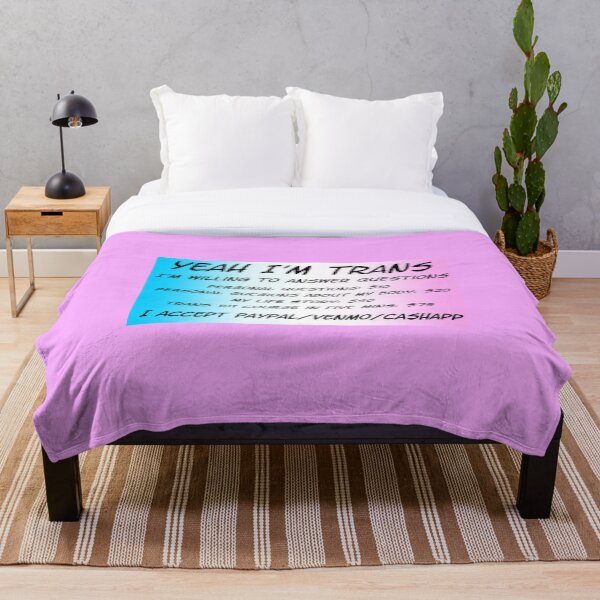 Item preview, Yeah I'll Answer Your Questions - Flag Pink designed and sold by LunarDragoon.