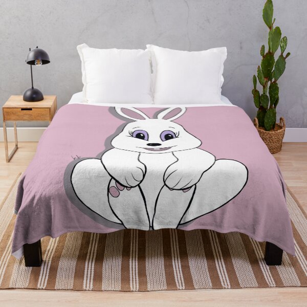 Item preview, White Easter Bunny designed and sold by Helen Knecht.