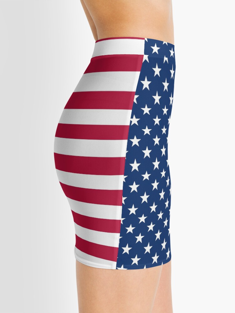Discover United States Flag - USA Stars and Stripes Mini Skirt