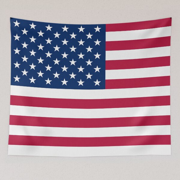 Item preview, United States Flag - USA Stars and Stripes designed and sold by Wizzles Emporium.