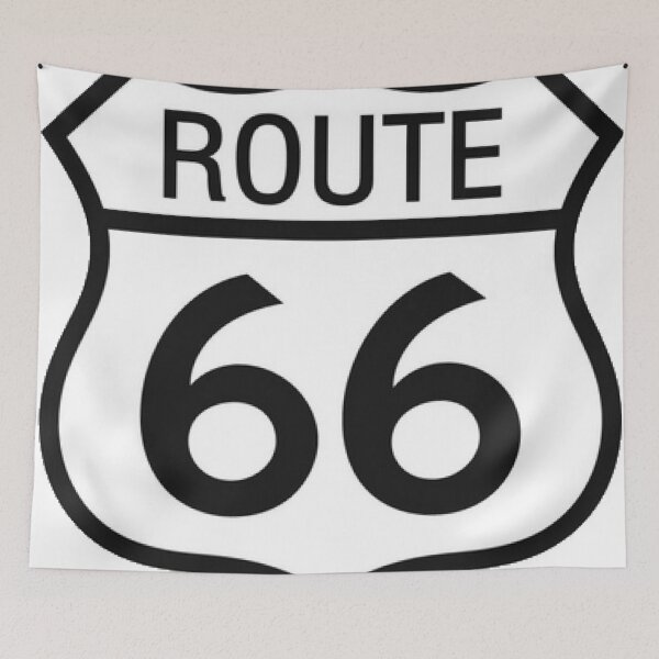 Artikelvorschau, Route 66 Schild entworfen und verkauft von SwampfoxDesign.
