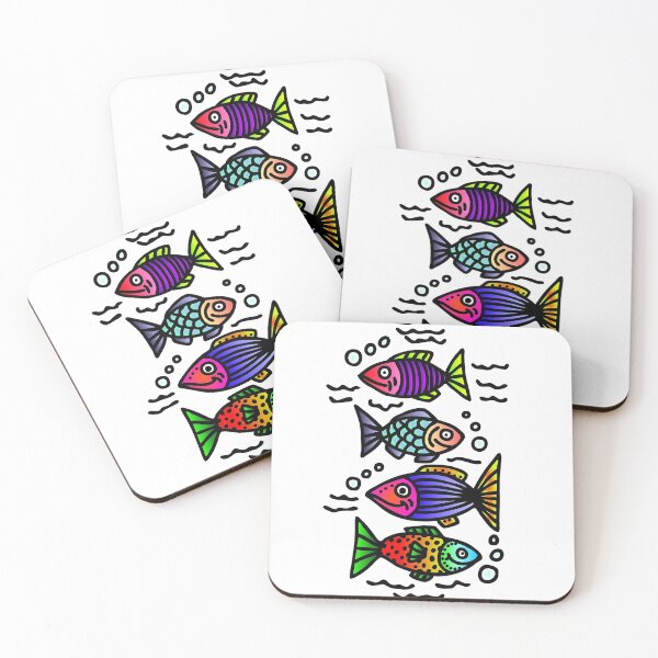 Item preview, School of Fish designed and sold by GemmasGems.