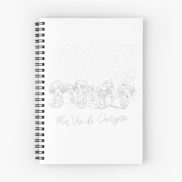 Item preview, Courgette (BLACK) designed and sold by maggieadolf.