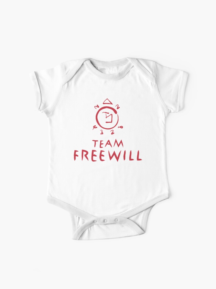 Team Freewill Baby One Piece By Lemon Skies Redbubble