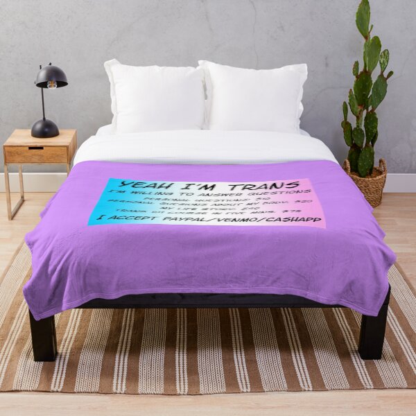 Item preview, Yeah I'll Answer Your Questions - Flag Purple designed and sold by LunarDragoon.
