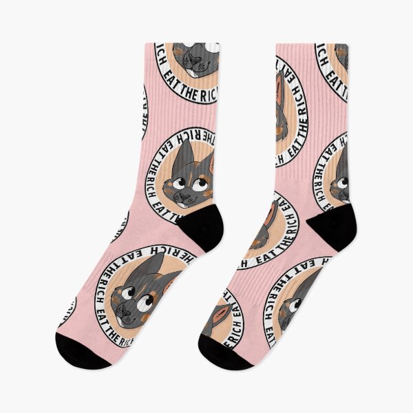Item preview, Eat the Rich Cat designed and sold by twitchdrawz.