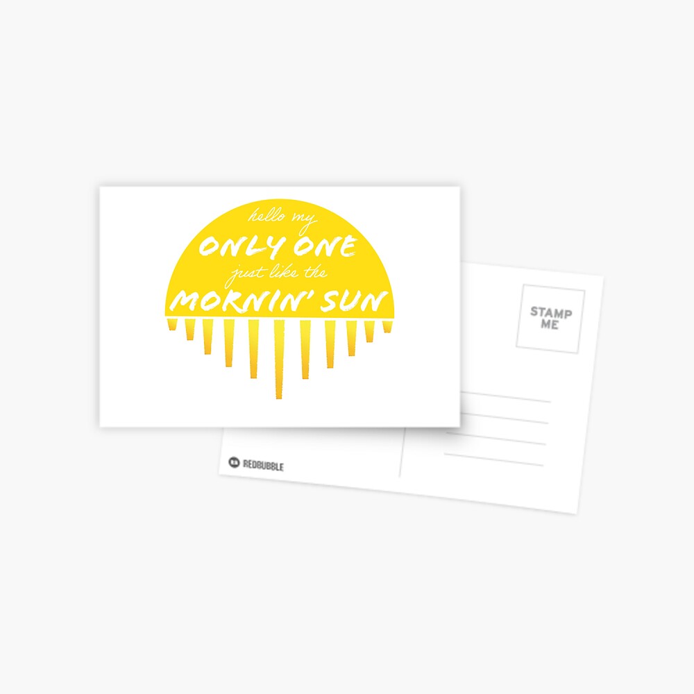 Only One Kanye West Paul Mccartney Lyric Greeting Card By Floraghuynh Redbubble