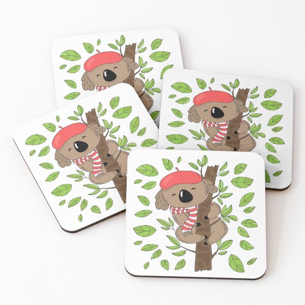 Item preview, Cute Koala on a tree designed and sold by Newfel Kessour.