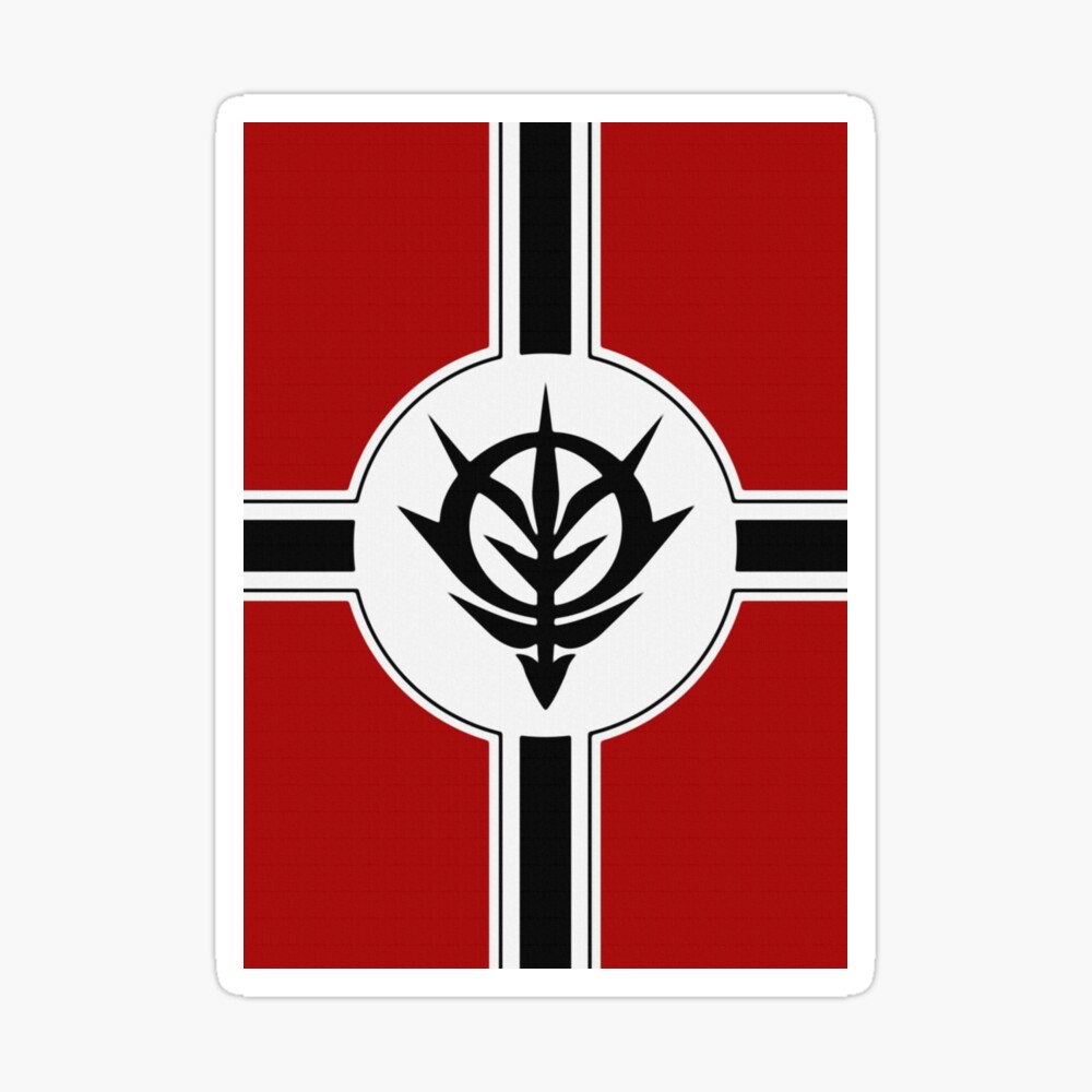 gundam zeon flag