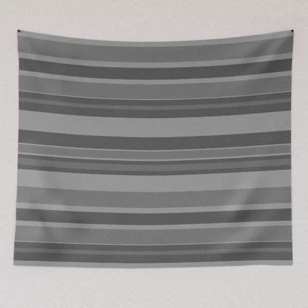 Item preview, Dark Gray Retro Vintage Stripes designed and sold by Wizzles Emporium.