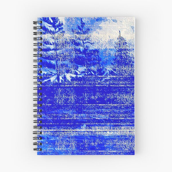 Item preview, Snow covered trees blue designed and sold by Aquila Light Pictures.