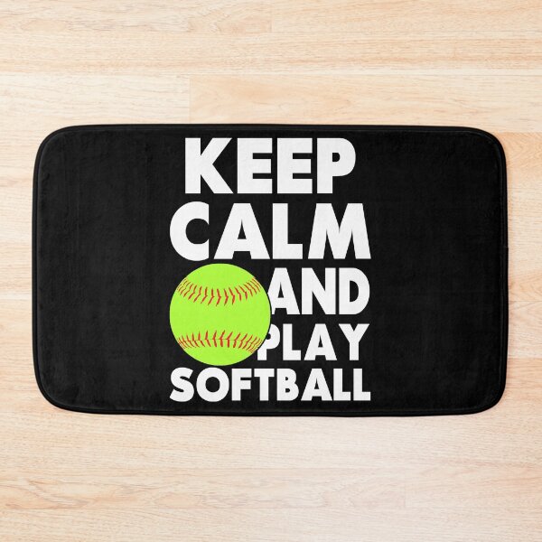 Item preview, Keep Calm and Play Softball Fastpitch Player designed and sold by nikkidawn74.