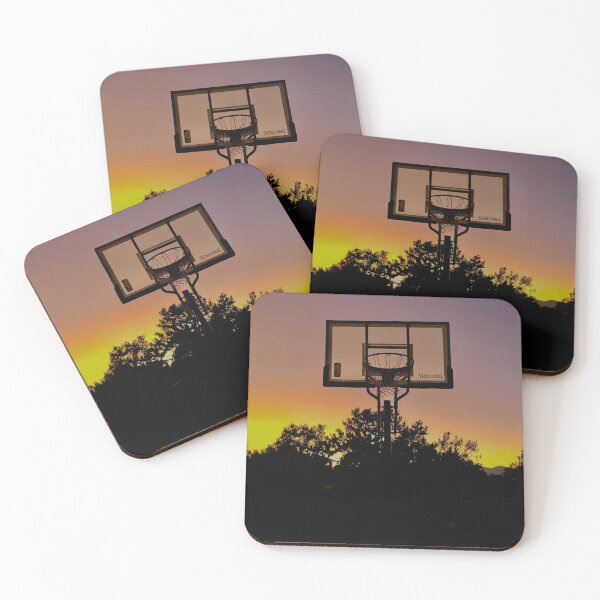 Item preview, Basketball Hoop at Sunset designed and sold by noahlyons6.