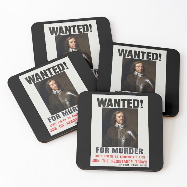 Item preview, Oliver Cromwell - Wanted for Murder designed and sold by MandWthings.