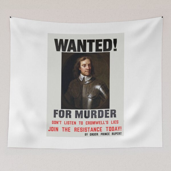 Item preview, Oliver Cromwell - Wanted for Murder designed and sold by MandWthings.