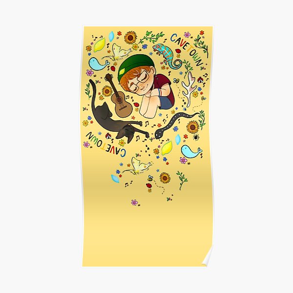 Cavetown Fade Design Poster