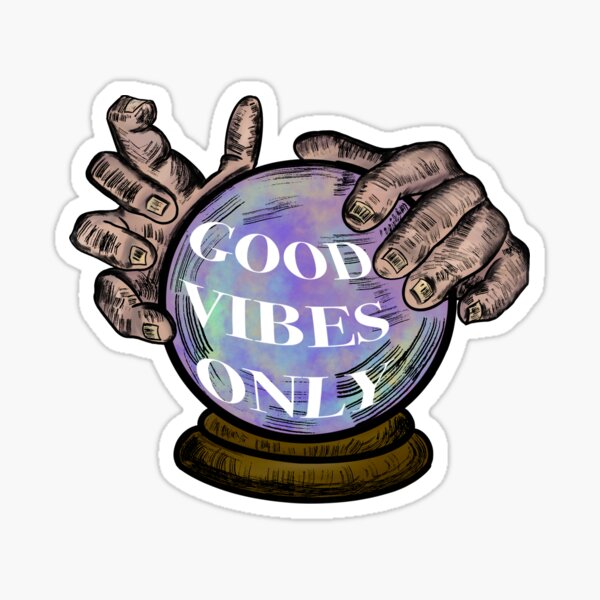 Good Vibes Only Sticker
