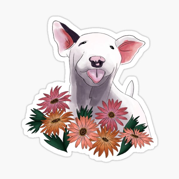Item preview, Bull Terrier  designed and sold by Sarah Gorges.